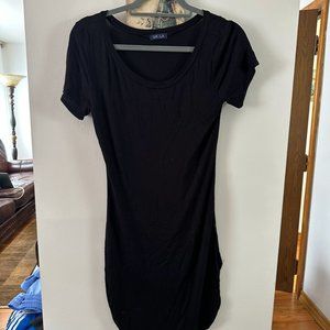 UK2LA Plain Black Dress